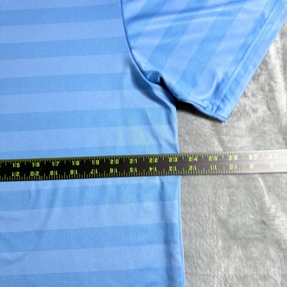 Adidas ClimaCool Pinehurst 1895 Logo Golf Polo Shirt Men's Large Blue - Picture 9 of 11